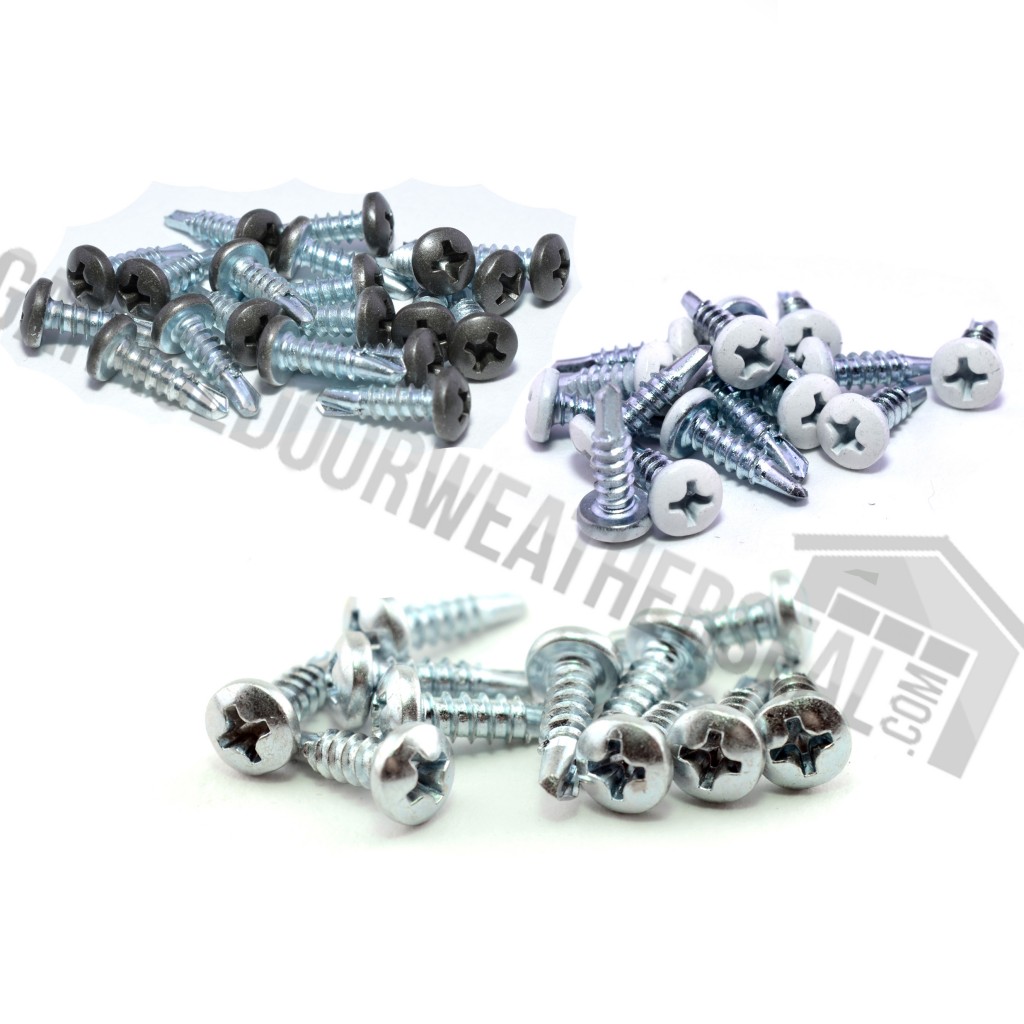 WEATHER SEAL SCREWS Garage Door Weather Seal