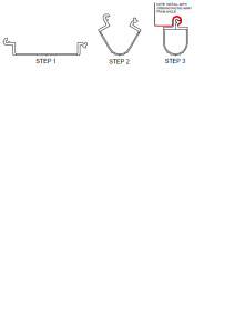 Windsor Garage Door Threshold - Dimensions